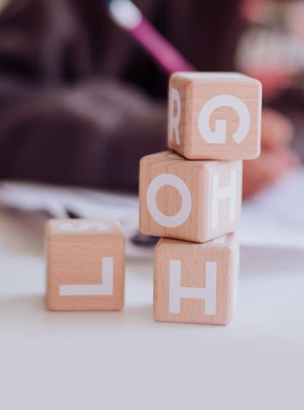 Student taking a Spanish lesson